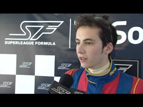 FC Basel - Max Wissel talks about his 4th place for race 1 at Estoril - SF Round 4 Portugal 2009