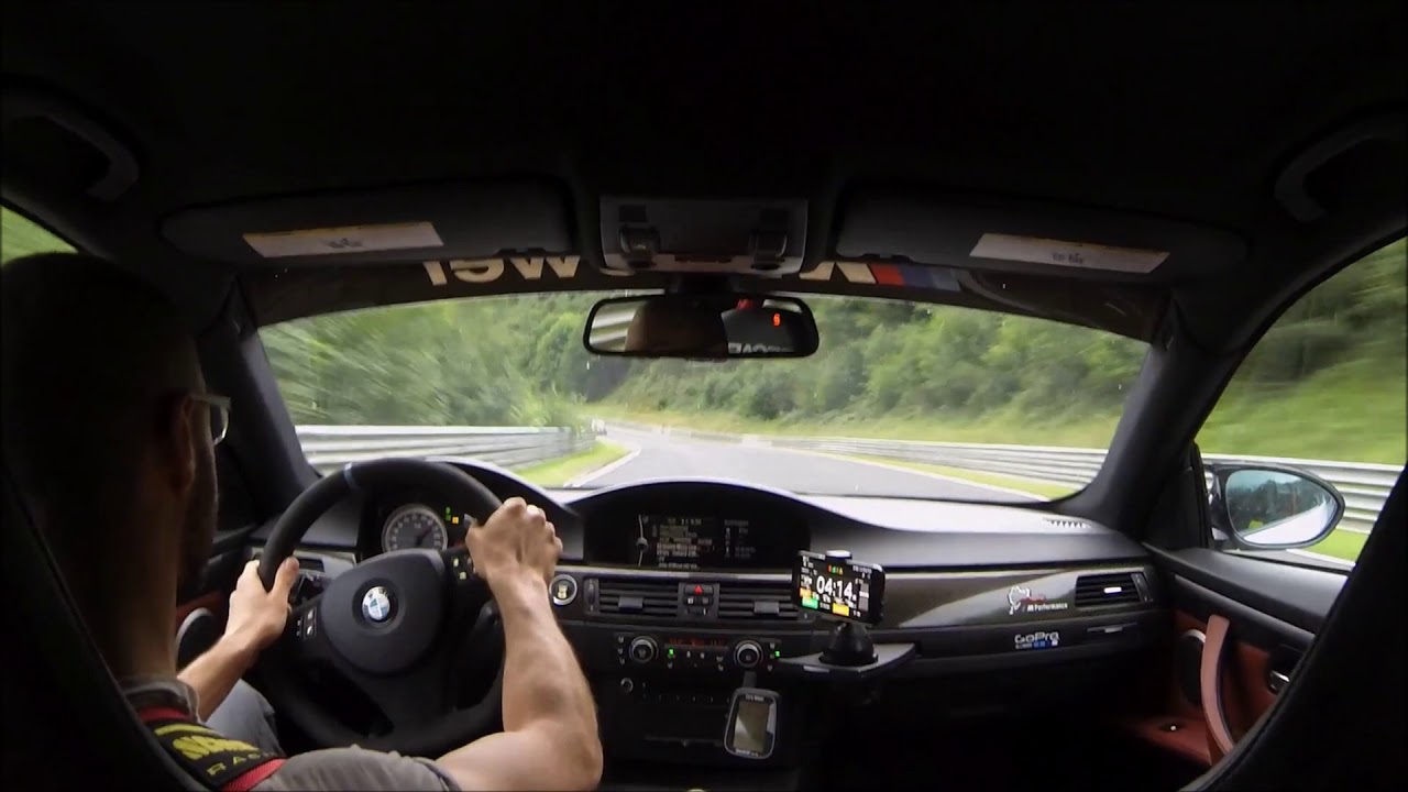 E92 M3 7:34 BTG in traffic - Nürburgring Nordschleife by Custom Racetec