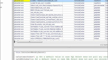 Visual FoxPro - GoFish Code Search Tool