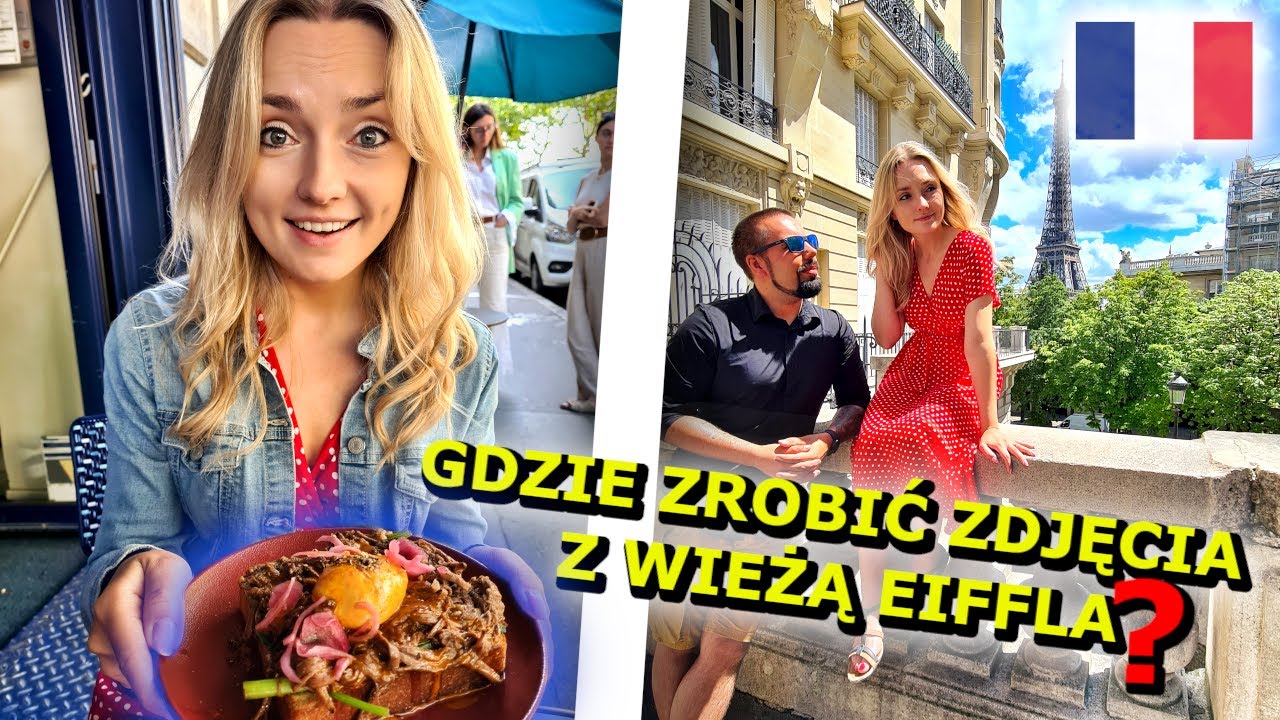 Sprawdzamy NAJLEPSZE INSTA SPOTY i JEDZENIE w PARYŻU! | Te miejsca POLECAMY! | Smaki Paryża Vlog. 3