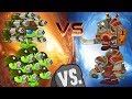 Plants vs Zombies 2 Chinese Version Gatling Pea vs Kung Fu Zombot