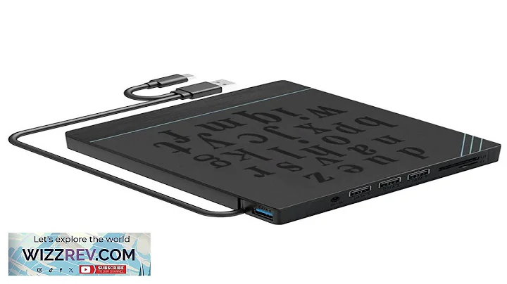 7 In1 USB 3.0 Type-C DVD CD ROM Disk Drive Player Burner Review