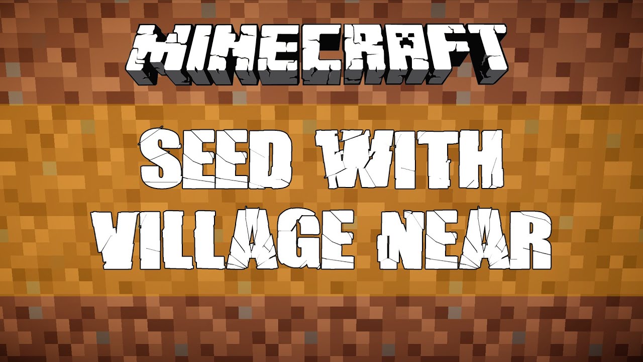 Minecraft 1.8.7 Seed | Village near spawn! - YouTube