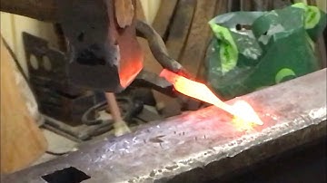 First use of new cross pein hammer