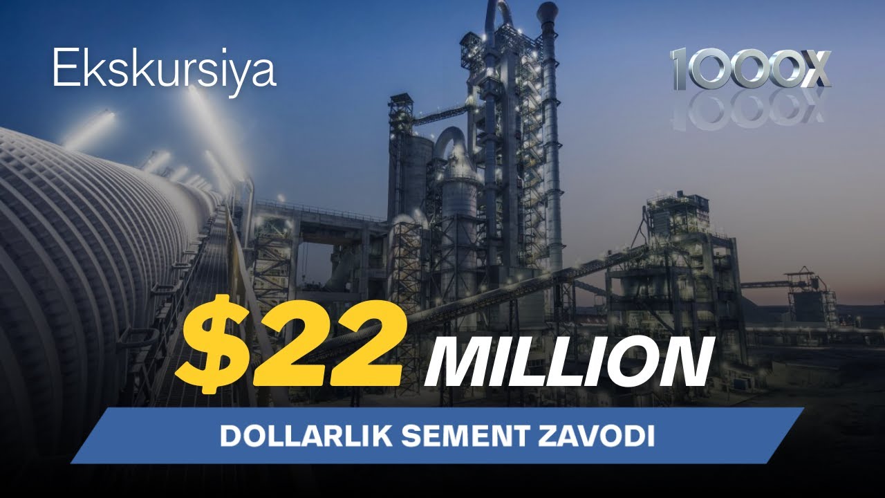 22 Million Dollarlik Sement Zavodi