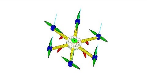 MultiRotors Altitude and Position Control with MATLAB