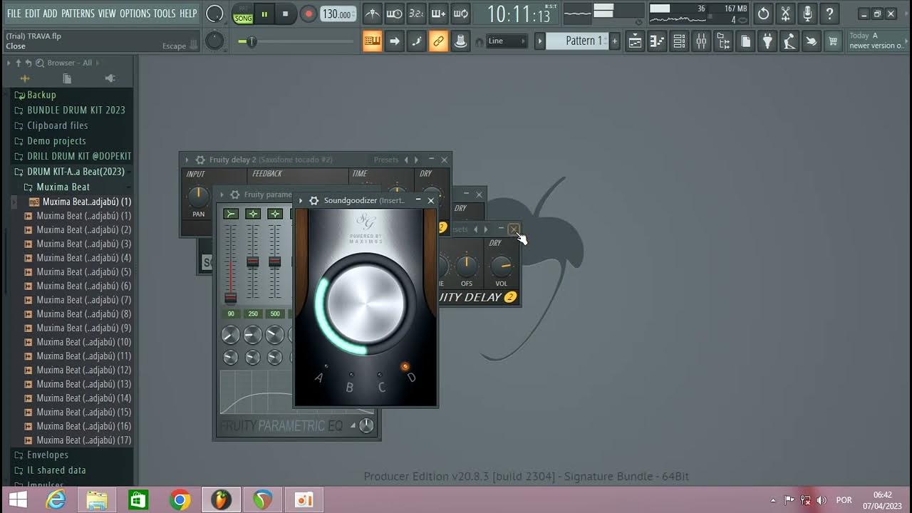 DRUM KIT AFRO HOUSE (DEBADJABÚUU)ZIPMuxima Beat2023 YouTube