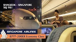 Singapore Airlines RETROFITTED B777-200ER Flight Report | SQ981 Bangkok ✈ Singapore