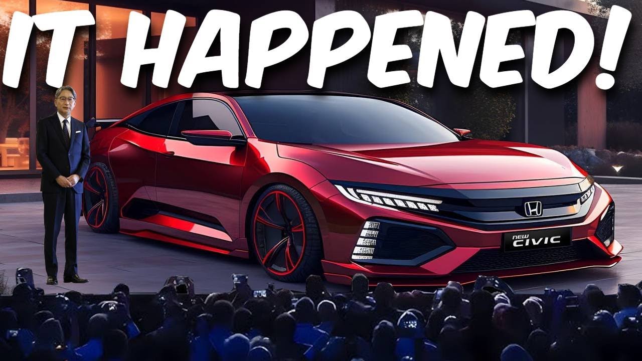ALL NEW 2025 Honda Civic Shocked The Entire Car Industry! - YouTube