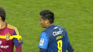 Yellow card Municipal - No.8 Gerardo ARIAS #SCCL #TheChampions @realsaltlake @rojos_municipal