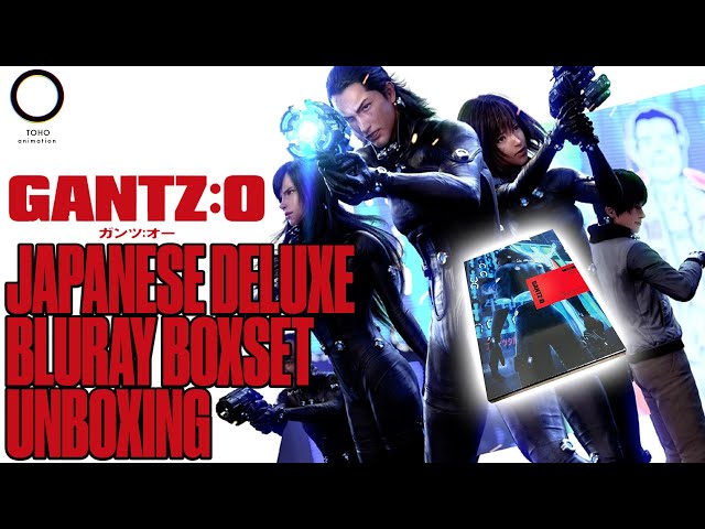 GANTZ:O - Japanese Deluxe Bluray Boxset *UNBOXING* - YouTube
