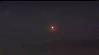 Chinese rocket caught on camera from earth