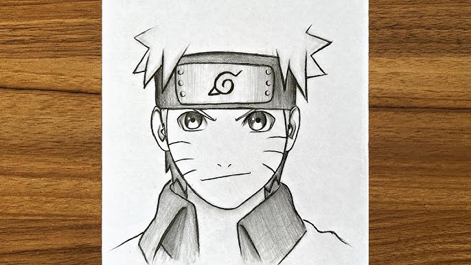 How to Draw Naruto Uzumaki with Easy Step by Step Drawing Instructions  Tutorial - How to Draw Step by Step Drawing Tutorials
