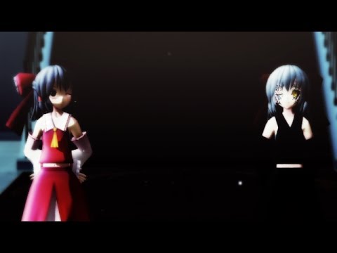 【東方MMD】霊夢・禍霊夢でNo title