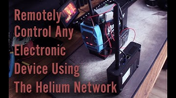 How to Remotely Turn Any Electronic Device On/Off Using the Helium Network/Lora!