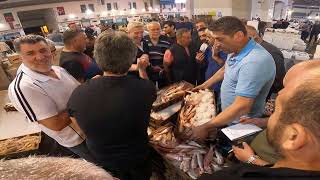 İzmi̇r Buca Balik Hali̇ Kasa Dolusu Balık Mezatıkabzımal Haydar