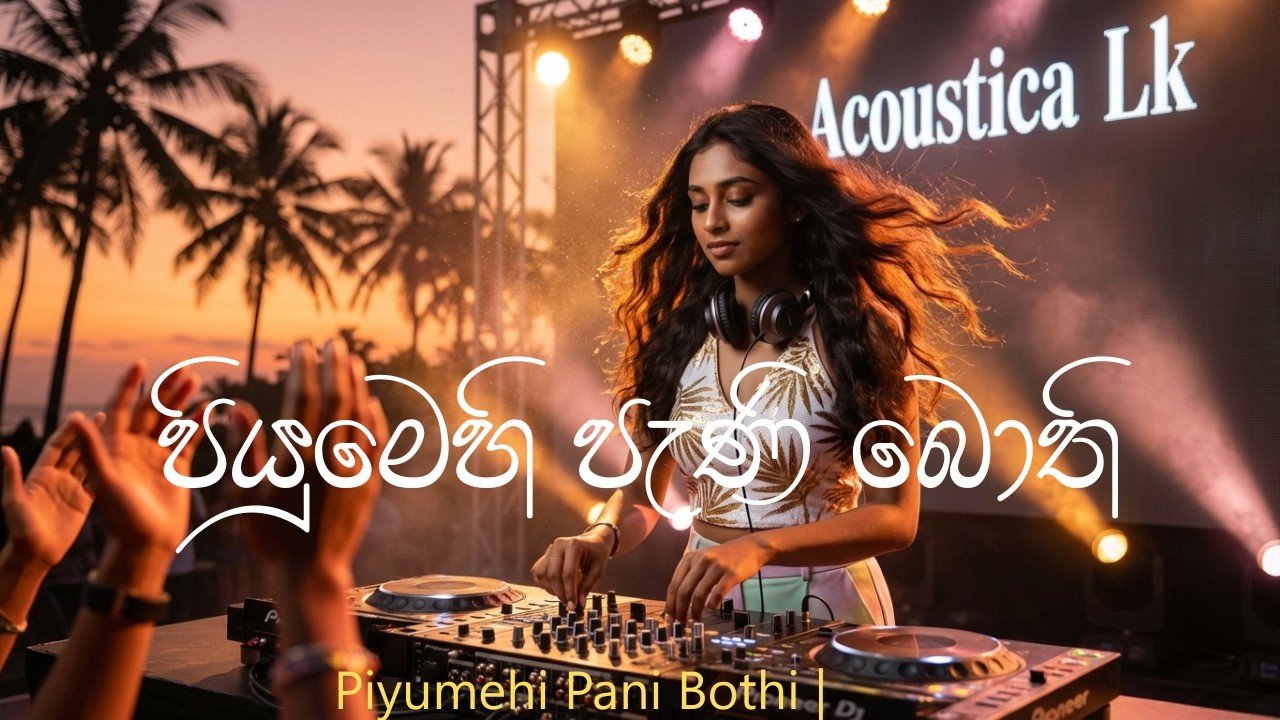 Пиюмехи Пани Боти | Акустика Лк | Автор оригинала - CT Fernando