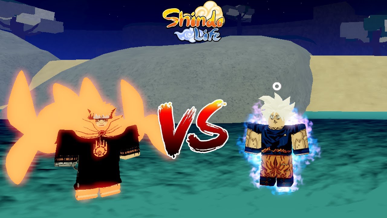 Goku vs Naruto || Shindo Life