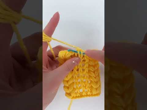 Video: Puas tunisian crochet siv cov xov paj tsawg dua?