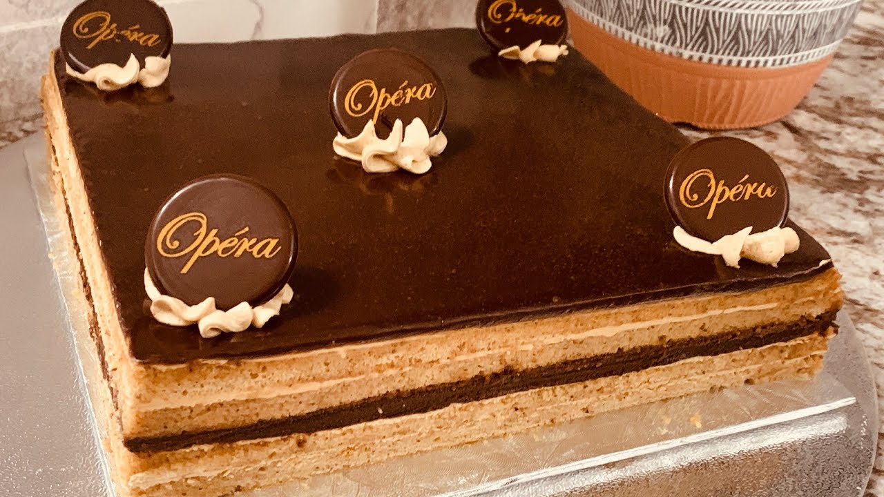 Gâteau opéra//DZ// قاطو أوبرا ناجح و متحوف مثل تاع المحلات قلاصاج ميروار مع كل الأسرار الحرفية