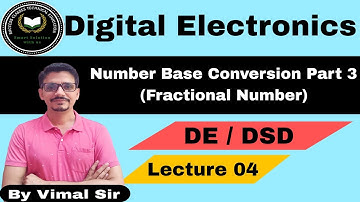 Number System Conversion Part 3 | Digital Electronics | DSD | L 4 | Digital By Vimal Sir