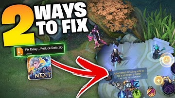 2 WAYS to Fix SPAWN DELAY in Mobile Legends | Safe + No Root Needed