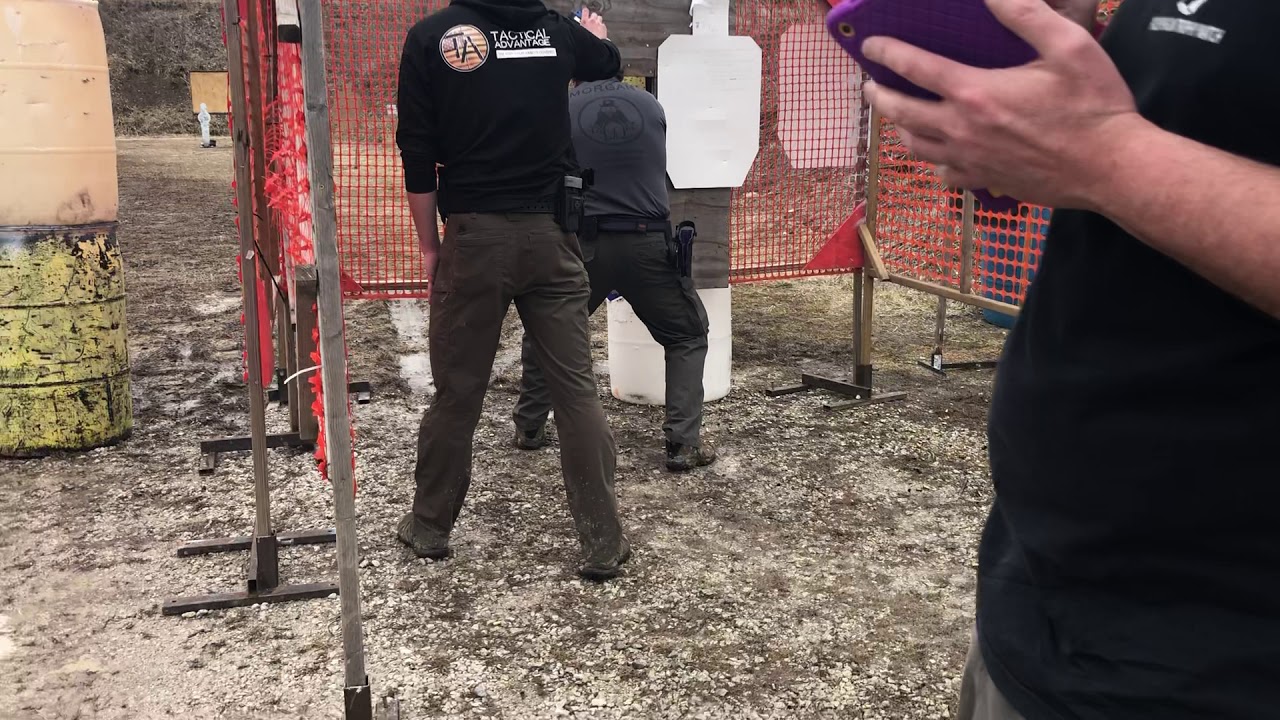 Stage 4 of the March 2019 USPSA Match at Mill Creek Rifle Club