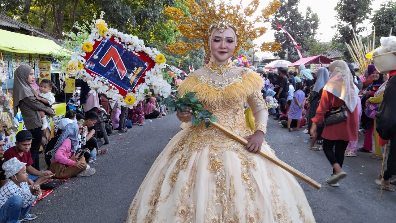 Kirab Budaya Petik Laut desa Puger Kulon 2023 - Karnaval Puger Kulon - SMP Achmad Jani Puger