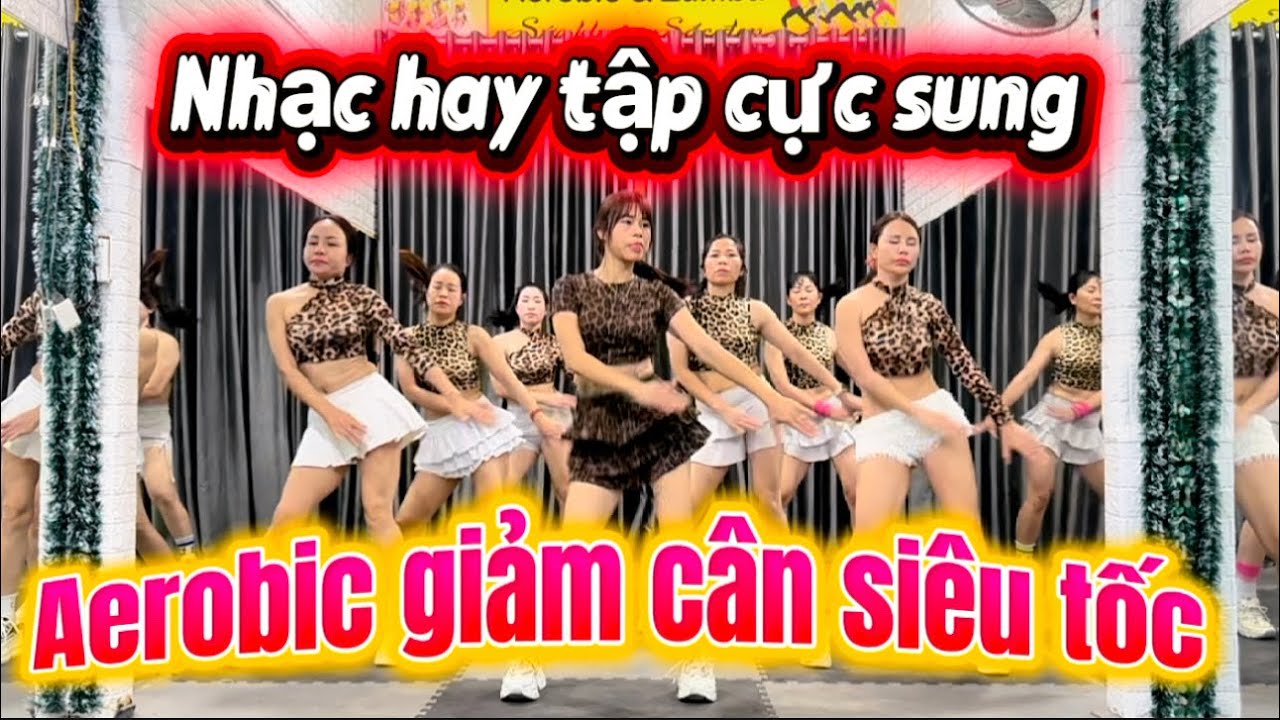 Aerobic Giảm Mỡ Bụng | Bài Tập Giảm Cân Nhanh.