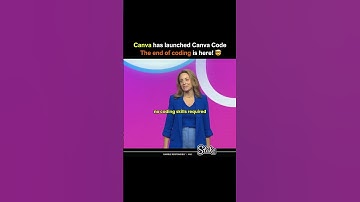 Canva has launched Canva Code The end of coding is here! #ai #youtubeshorts #deepakjangradxb