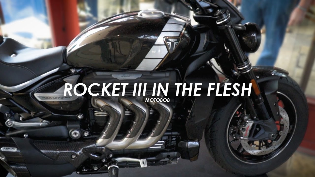 New 2019 Triumph Rocket 3 Tfc Walkaround At The Bike Shed 2019 Youtube