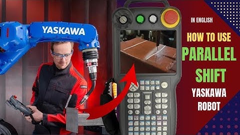 How to Use Parallel Shift In Yaskawa Robot Programin || Kuka Fanuc Robot Programing