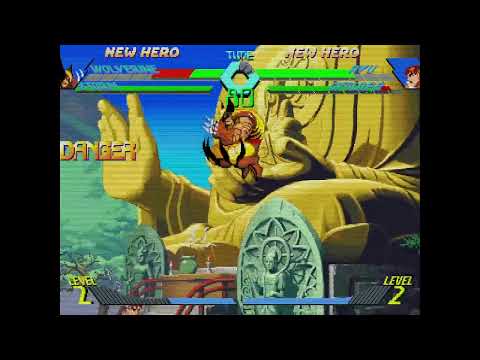 X-Men vs. Street Fighter - Wolverine, Storm vs. Ryu, Cyclops 2