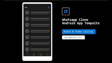WhatsApp Clone app template - Audio and Video Calling Android - By OMG Lancer