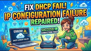 How To Fix DHCP Lookup Failed IP Configuration Failure