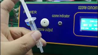 ozone analyzer built in medical use ozone generator