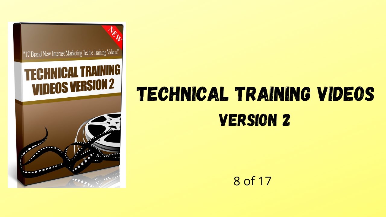 Password Protect Folder, Technical Training Version 2 Videos 8 of 17
