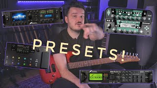 Martin Miller Preset Packs for Axe-FX, Line 6 Helix &amp; Kemper (incl. AX8, HX Stomp &amp; more) - OUT NOW!