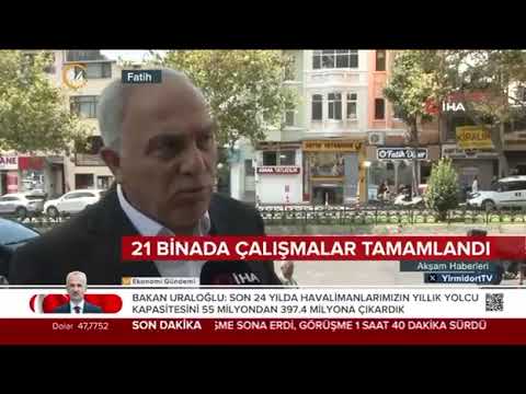 Fatih'te 92 Bina Yenileniyor Kanal 24/17.08.2026