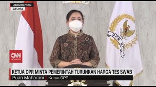 Ketua DPR Minta Pemerintah Turunkan Harga Tes Swab