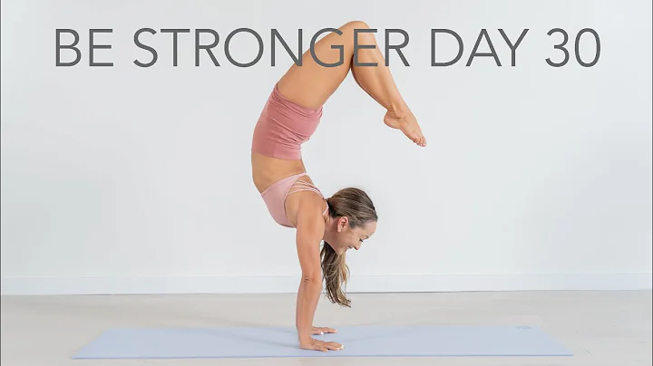 Scorpion Handstand Practice and Drills - Be Stronger Yoga Challenge Day 30 - One Hour of Work!