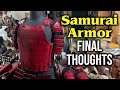 Samurai Armor Final Thoughts
