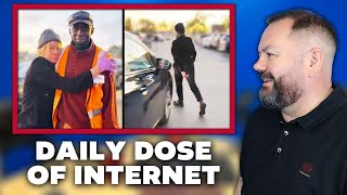 The Craziest Hit and Run Situation - Daily Dose Of Internet REACTION | OFFICE BLOKES REACT!!