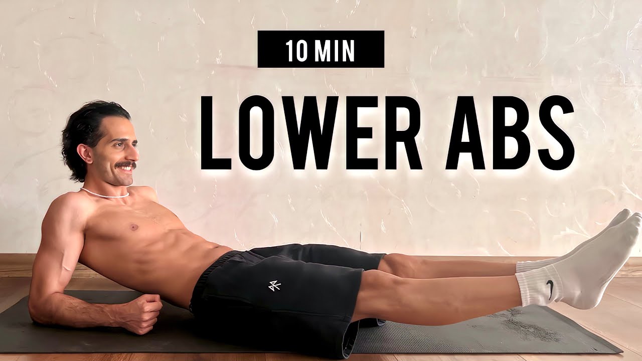 10 MIN ABS WORKOUT | LOWER BELLY FAT BURN | NO EQUIPMENT NEEDED - YouTube