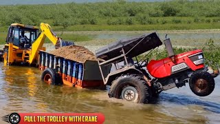 Real Tractor Trolley Cargo Farming Simulation Game – Tractor Game Driving Android Gameplay screenshot 4