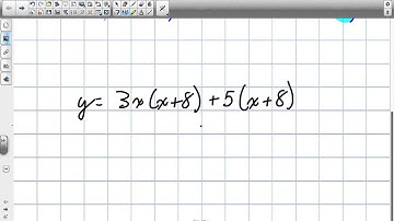 How to Learn Common Factoring to find X Intercepts Grade 10 Academic Lesson 3 2