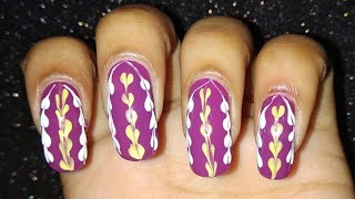 Dry/drag marble nail art | DIY nail art for beginners | purplle nails | Nail art tutorials by Sherry
