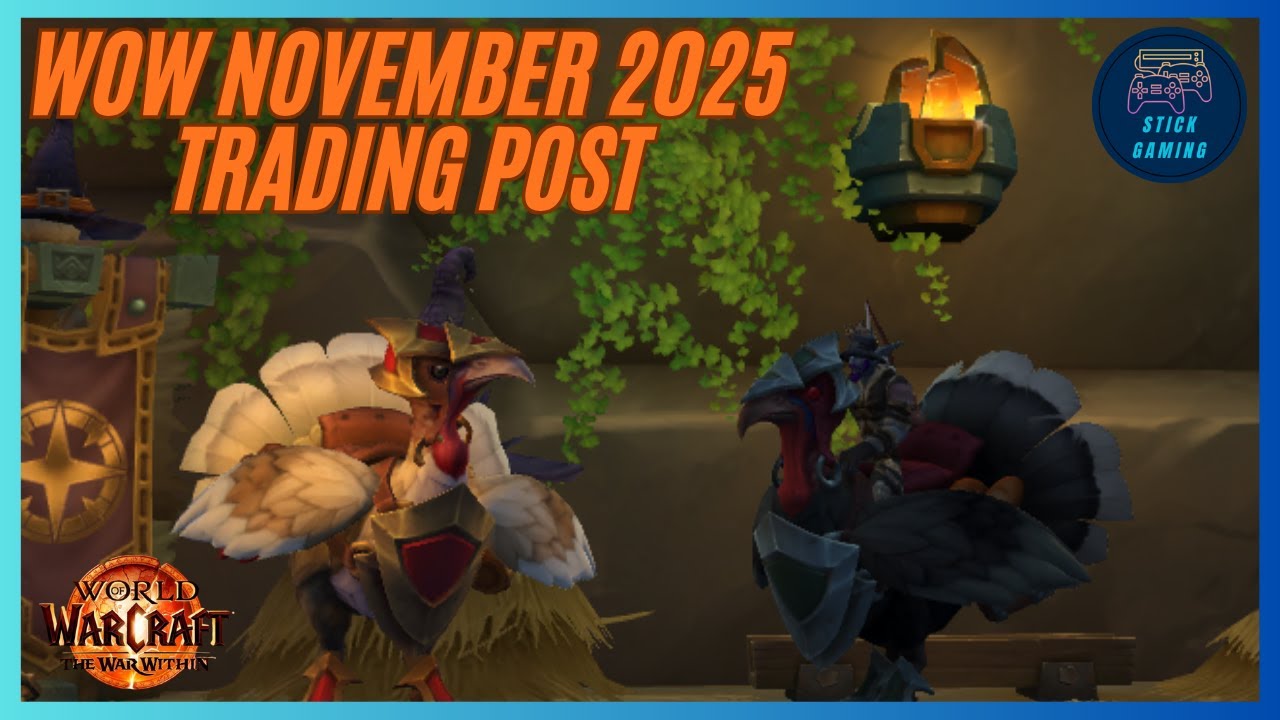 🎁 World of Warcraft November 2025 Trading Post – Full Item Breakdown & Mount Showcase