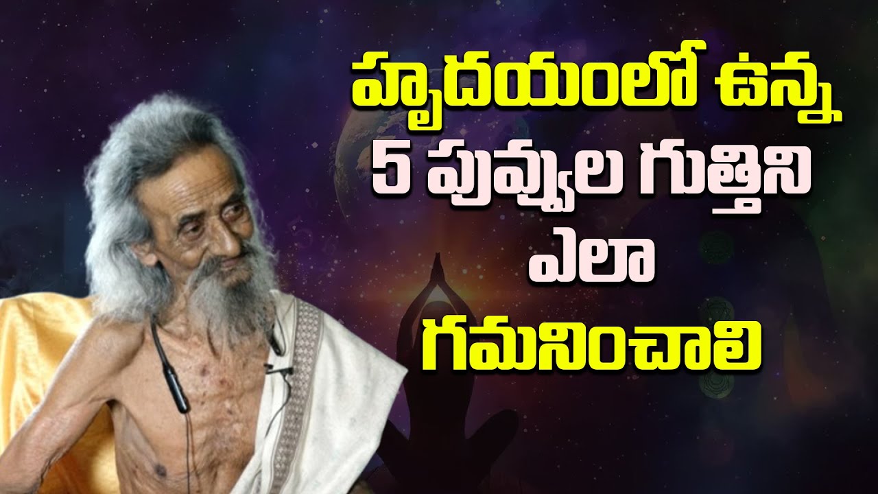 హృదయంలో ఉన్న 5 పువ్వుల గుత్తి ని ఎలా గమనించాలి | Gosai Nityananda With RaviSastry