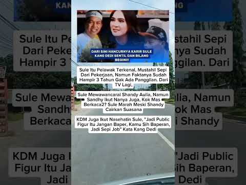 Sule Jarang Masuk TV sekarang ini